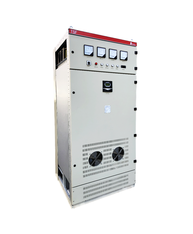 Low-voltage dynamic reactive compensation device DF-TSF