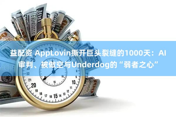 益配资 AppLovin撕开巨头裂缝的1000天：AI审判、被做空与Underdog的“弱者之心”